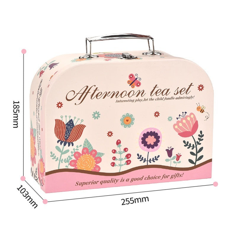Flag Village Girl Play House Simulation Food Dessert Cake Toy Gift Box Set