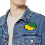 Flag Village Guiana(French Guiana) Flag Embroidery Iron-On Patches