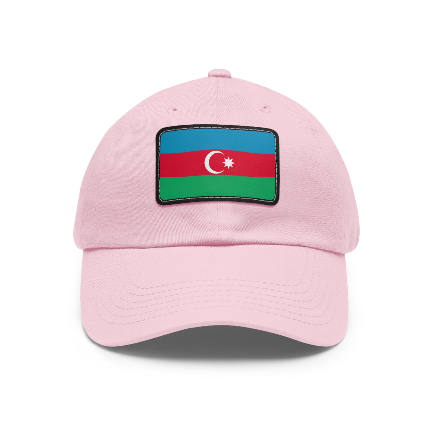 Flag Village Azerbaijan Flag Hat Cap with Leather Patch