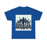 Flag Village Brazil Sporting Flag T-SHIRT Heavy Cotton Tee BRA0006