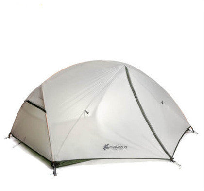 Flag Village Double Outdoor Anti Rainstorm Camping Tent