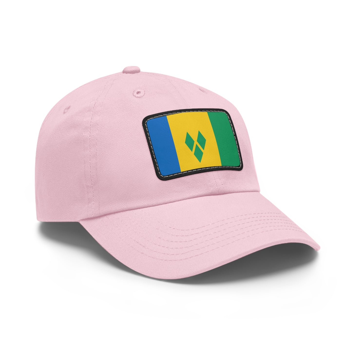 Flag Village Saint Vincent And The Grenadines Flag Hat Cap with Leather Patch