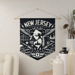 Flag Village New Jersey State Flag Pennant Sporting Home Wall decoration NJ0002