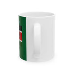 Flag Village KENYA Sporting Flag Ceramic Coffee Mug 11oz KEN0001