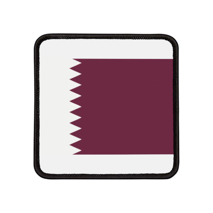 Flag Village Qatar Flag Embroidery Iron-On Patches