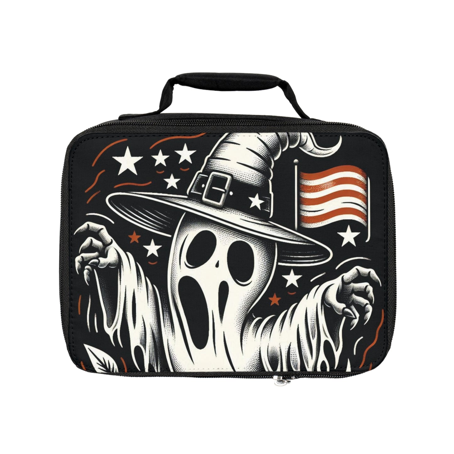 Flag Village Halloween Witch Lunch Bag HW0082