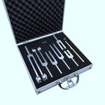 Flag Village Aluminum Alloy Tuning Fork Set Gift Box Of Six 128 256 512 1024 2048