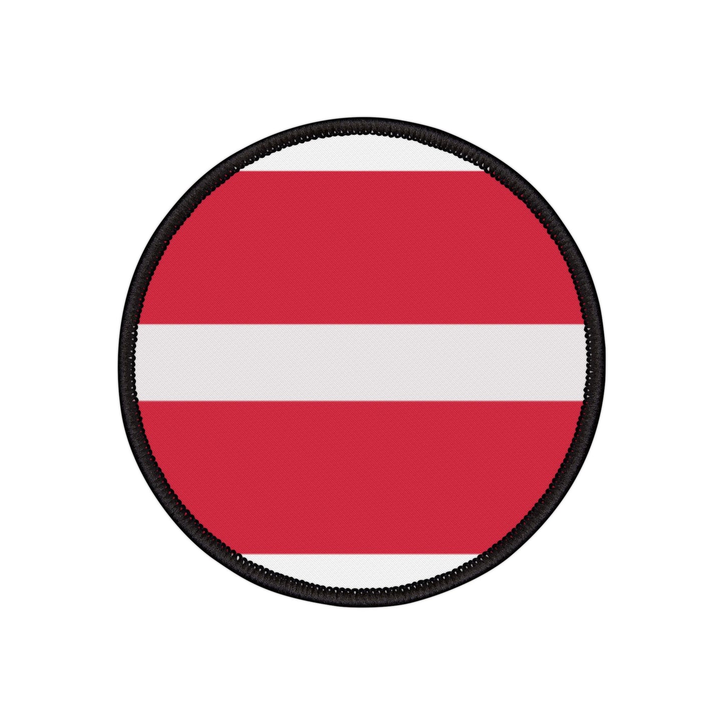 Flag Village Latvia Flag Embroidery Iron-On Patches