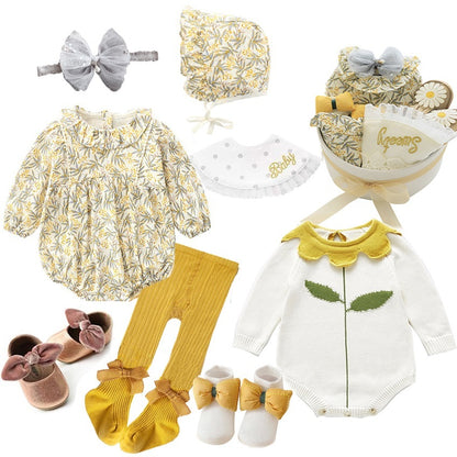 Flag Village Four Seasons Baby Clothes Gift Box Newborn Set