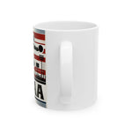 Flag Village United States Sporting Flag Ceramic Coffee Mug 11oz USA0013