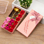 Flag Village Rose Soap Flower Gift Box 12 Soap Flower Gift Box