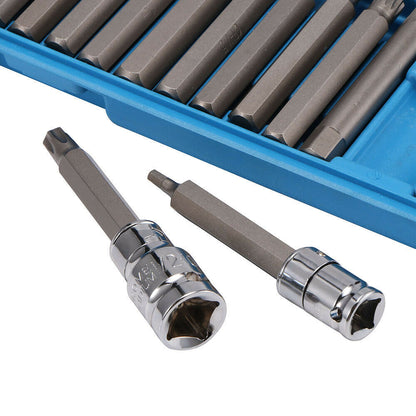 Flag Village Auto Tools Set Of 40 Sets Of Hexagonal Bit Head Auto Repair Tools Star Spline Screwdriver Set