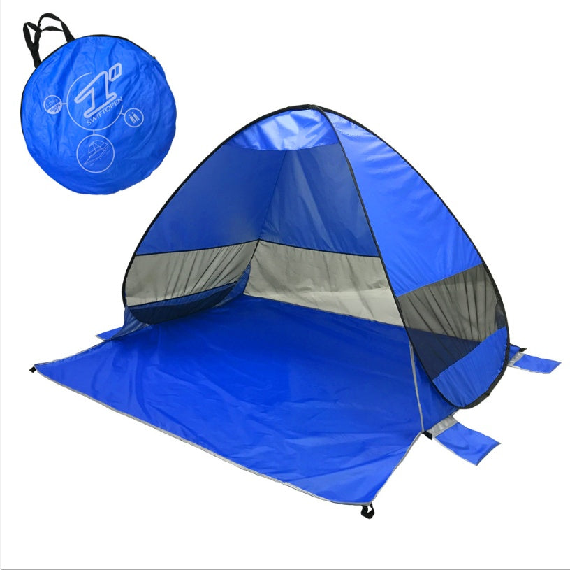 Flag Village Automatic Beach Tent