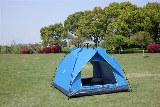 Flag Village Automatic Tent Spring Type Quick Opening Rainproof Sunscreen Camping Tent