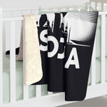 Flag Village Estonia Sporting Flag Fleece Blanket 50" x 60"