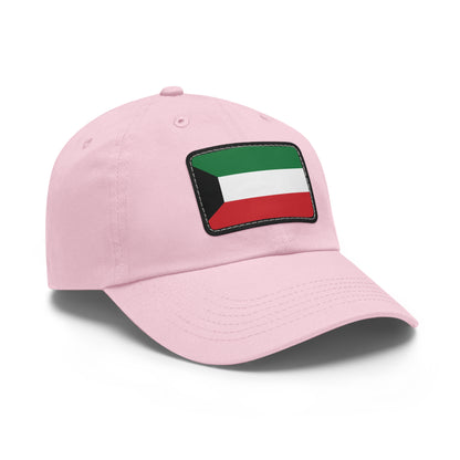 Flag Village Kuwait Flag Hat Cap with Leather Patch