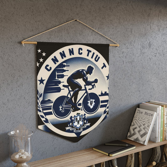 Flag Village Connecticut State Flag Pennant Sporting Home Wall decoration CT0002