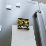 Flag Village Jamaica National Flag Fridge Magnet 2" x 2"