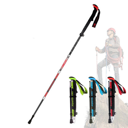Flag Village Ultralight carbon trekking poles for outdoor hiking