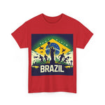 Flag Village Brazil Sporting Flag T-SHIRT Heavy Cotton Tee BRA0010