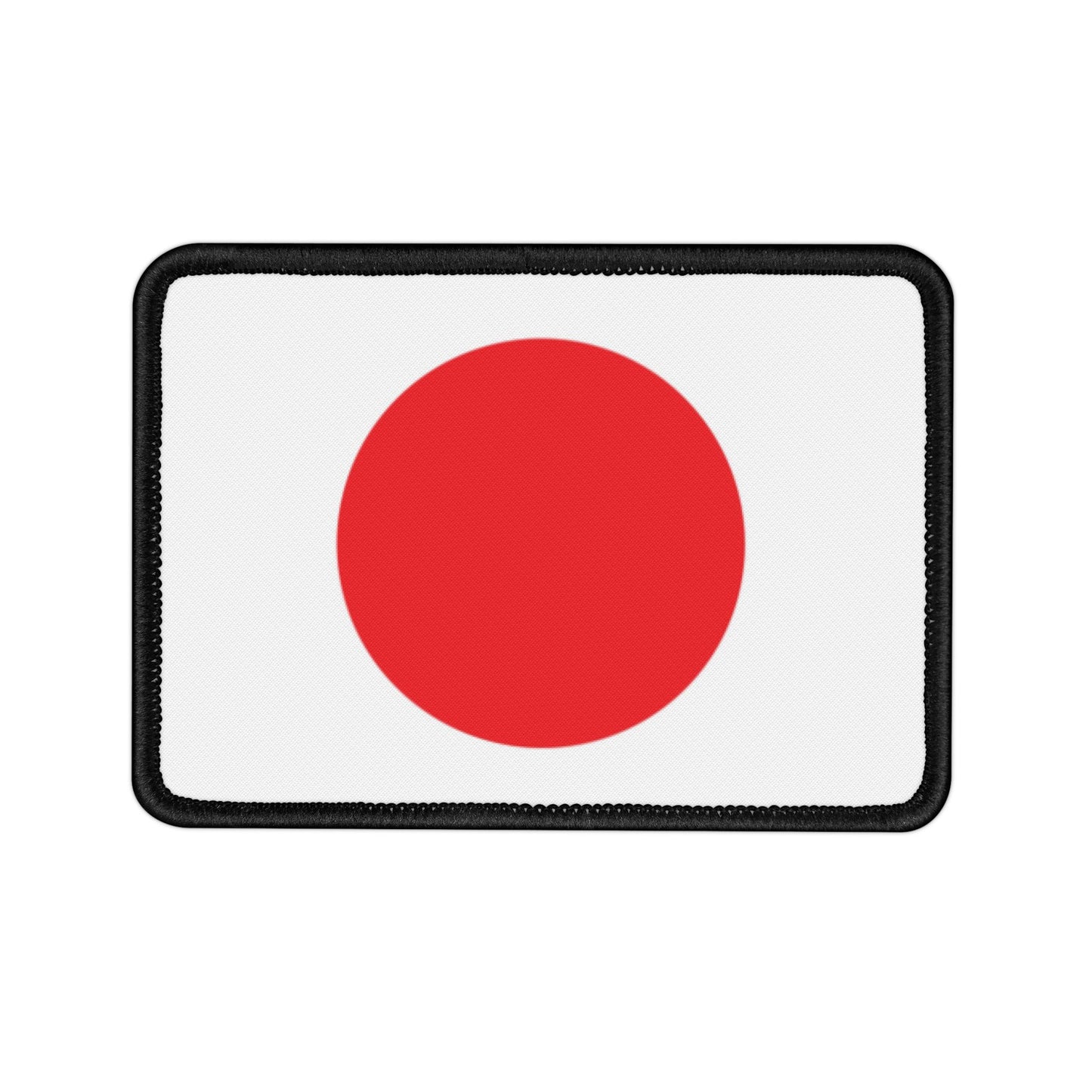 Flag Village Japan Flag Embroidery Iron-On Patches