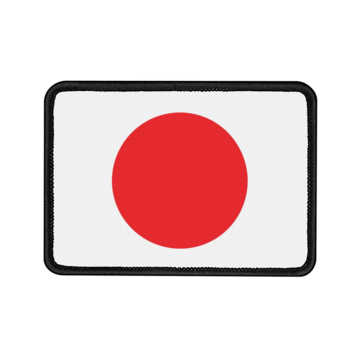 Flag Village Japan Flag Embroidery Iron-On Patches