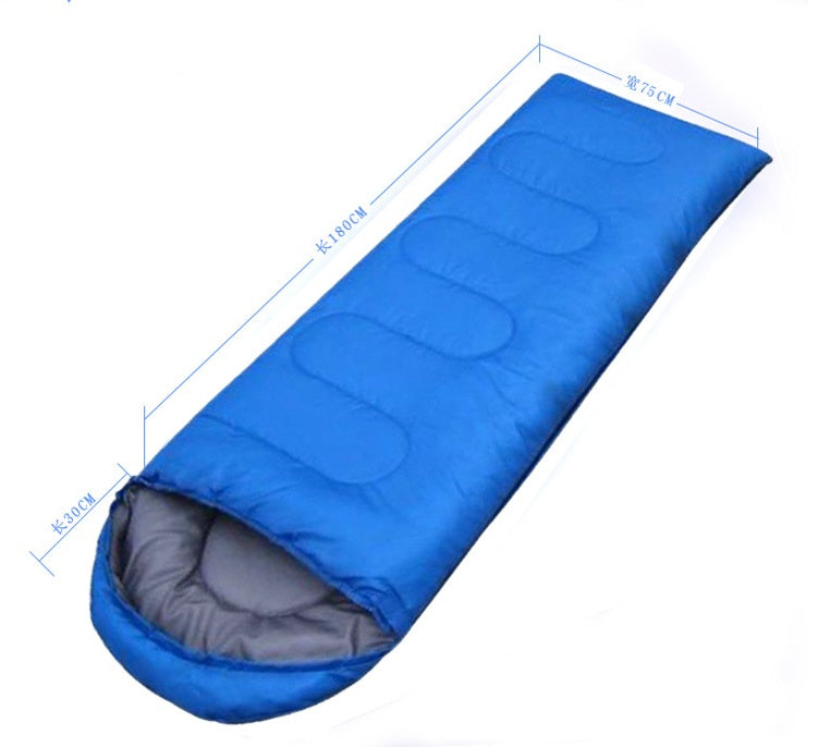 Flag Village Outdoor Camping Sleeping Bag Portable Light Waterproof Travel Hiking Sleeping Bag With Cap