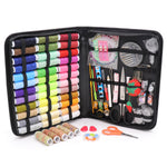Flag Village 206Pcs Portable Sewing Kit Home Travel Case Needles Thread Scissors Set Box
