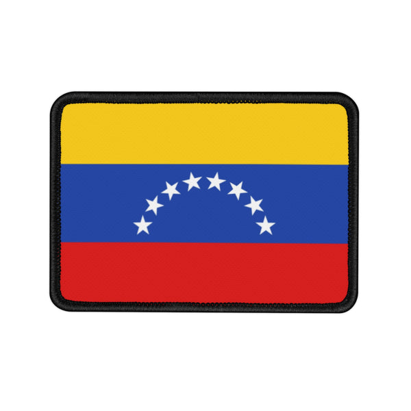 Flag Village Venezuela State Flag Embroidered Iron-On Patch