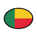 Flag Village Benin Flag Embroidery Iron-On Patches