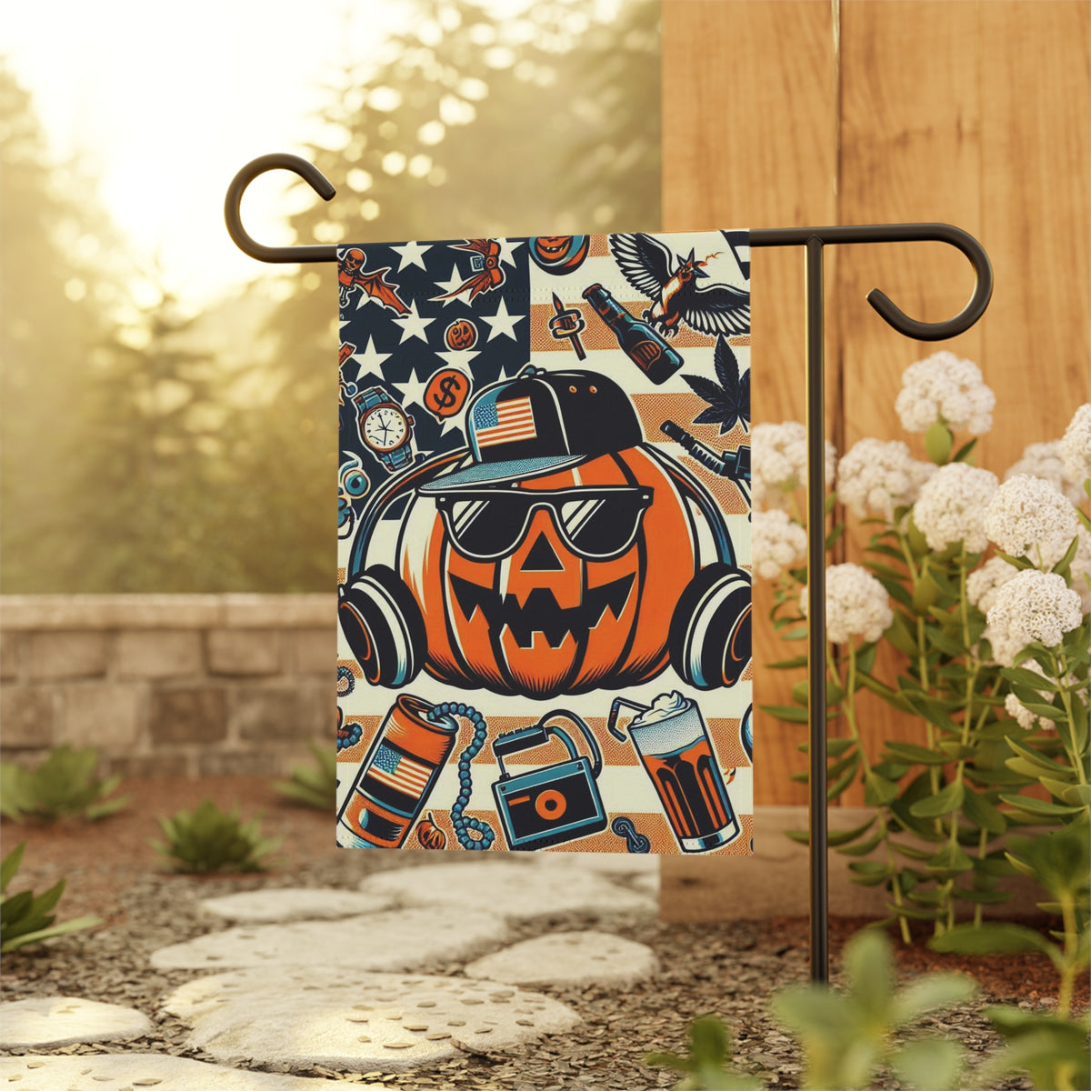 Flag Village Halloween Flag Garden & House Banner HW0139