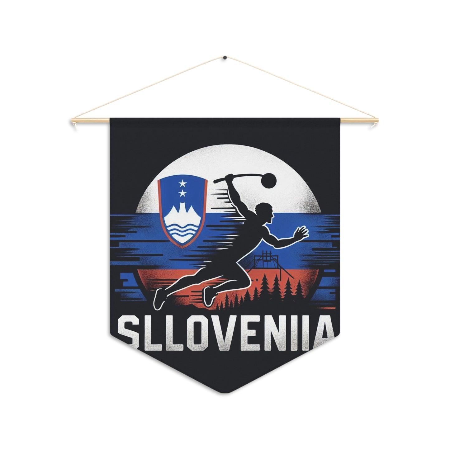 Flag Village Slovenia Flag Pennant Sporting Home Wall decoration SVN0002