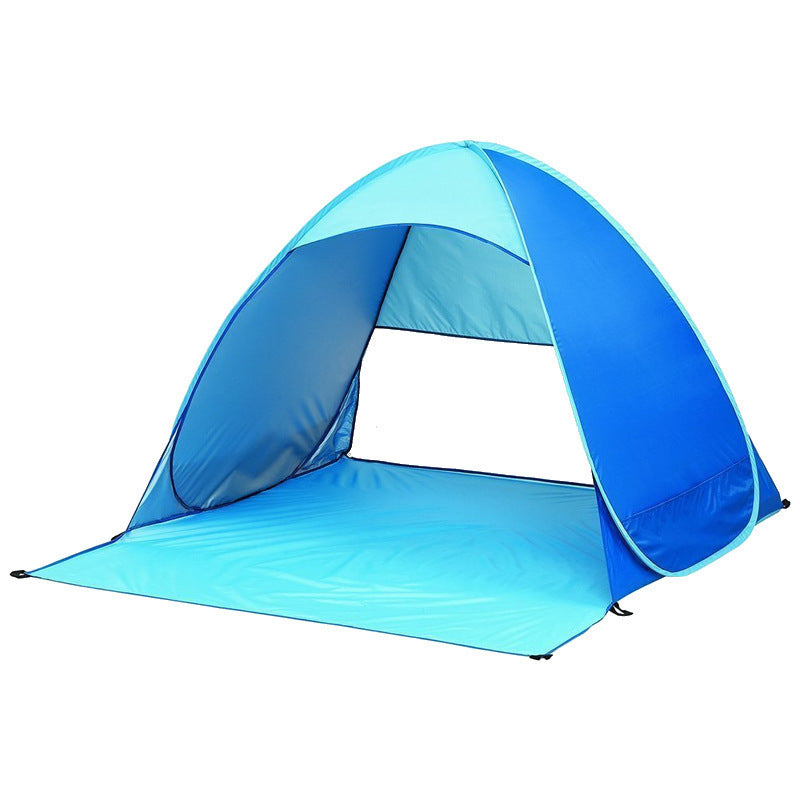 Flag Village Automatic Quick Tent No Camping Beach Sun Shading Tent Outdoor Camping Tent Factory Direct Sales