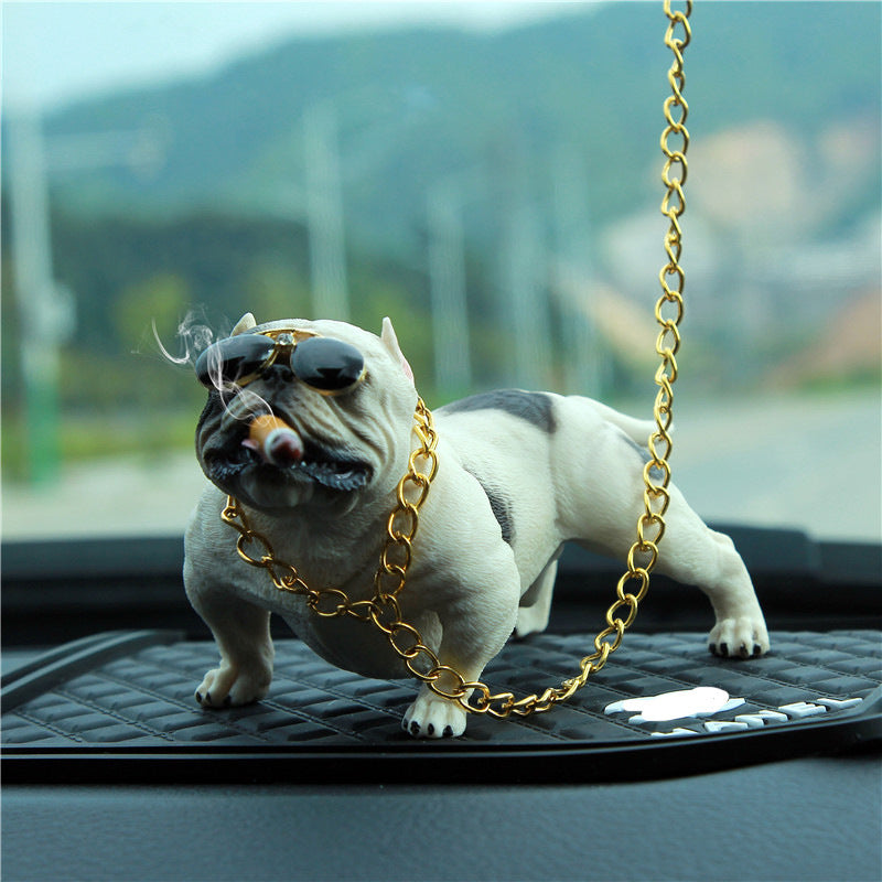 Flag Village Auto Tools Bully Dog Car Decoration