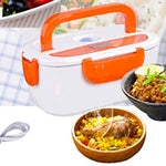 Flag Village Electric lunch box food grade plastic 110v 220v plug in lunch box household appliances gift