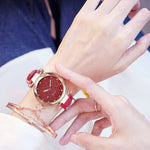 Flag Village Ladies Bracelet Electronic Watch Gift Box Set