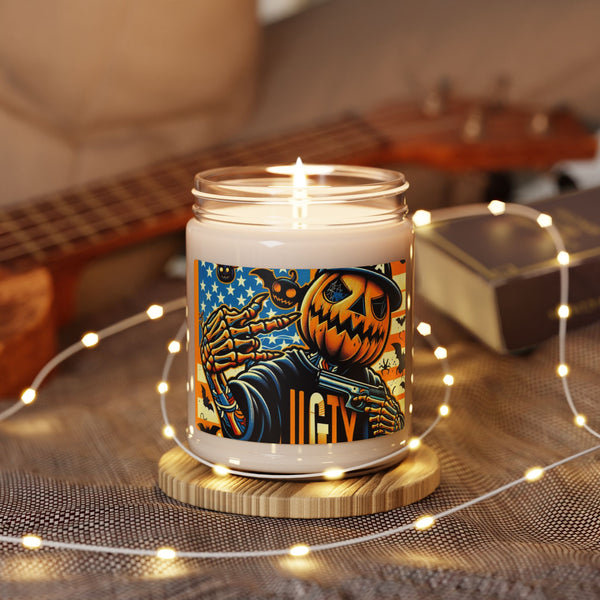 Flag Village Halloween Pretty Witch Scented Soy Candle, 9oz HW0008