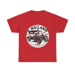 Flag Village UK Vintage Car Flag T-SHIRT Heavy Cotton Tee UK0019