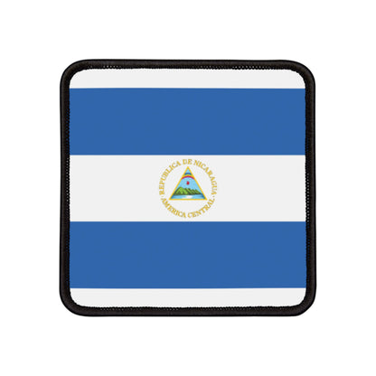 Flag Village Nicaragua Flag Embroidery Iron-On Patches