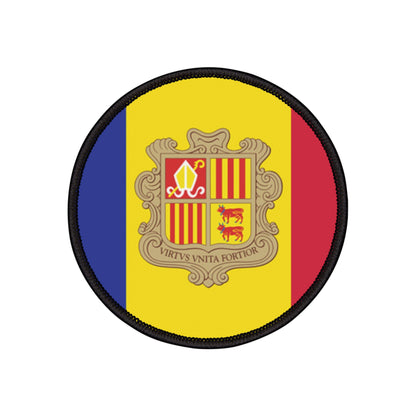 Flag Village Andorra Flag Embroidery Iron-On Patches