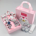 Flag Village Children's Clip Hair Accessories Set Gift Box