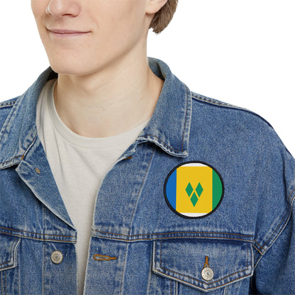 Flag Village Saint Vincent And The Grenadines Flag Embroidery Iron-On Patches
