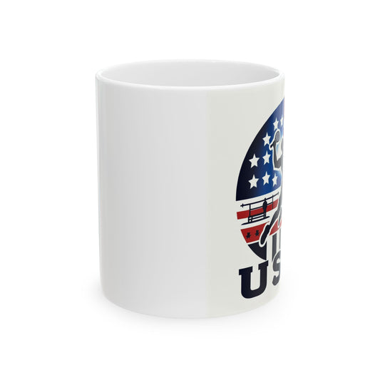 Flag Village United States Sporting Flag Ceramic Coffee Mug 11oz USA0012