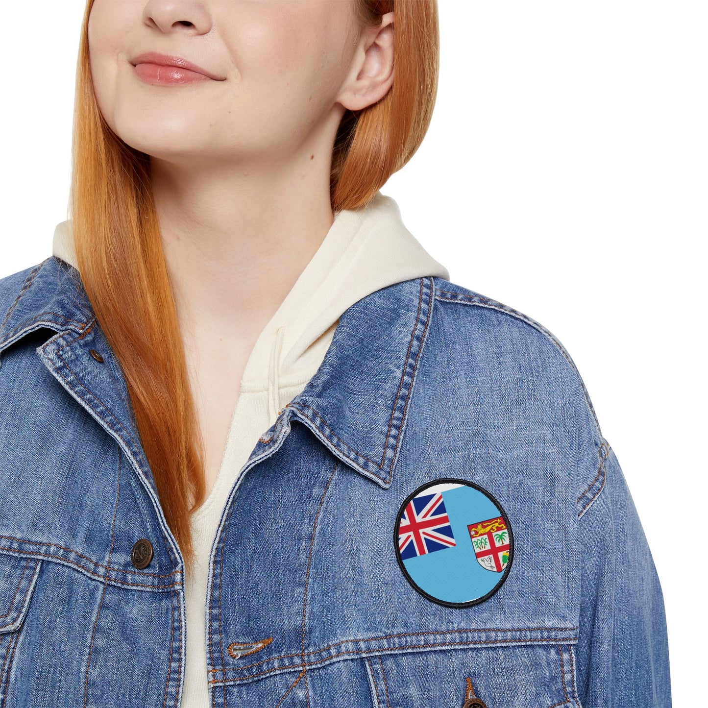 Flag Village Fiji Flag Embroidery Iron-On Patches
