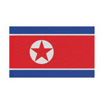 Flag Village North Korea Flag 18" x 12" / 36" x 24" / 60" x 36"