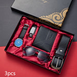 Flag Village Sunglasses Leather Belt Wallet Business Gifts Suit