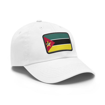 Flag Village Mozambique Flag Hat Cap with Leather Patch