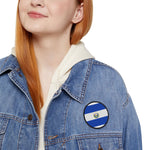 Flag Village El Salvador Flag Embroidery Iron-On Patches