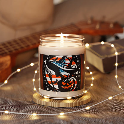 Flag Village Halloween Pretty Witch Scented Soy Candle, 9oz HW0032