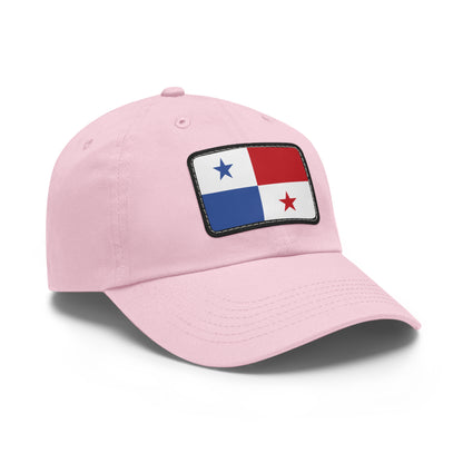 Flag Village Panama Flag Hat Cap with Leather Patch